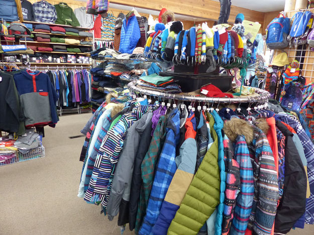 Outdoor clothing. Photo by Dawn Ballou, Pinedale Online.