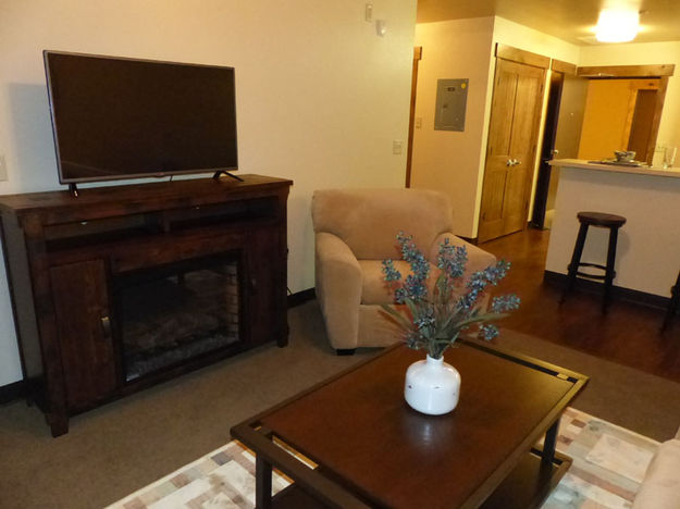 Living room. Photo by Dawn Ballou, Pinedale Online.