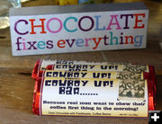 Chocolate fixes everything. Photo by Dawn Ballou, Pinedale Online.