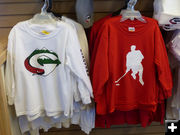 Glacier hockey shirts. Photo by Dawn Ballou, Pinedale Online.