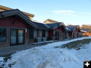 View of lawn. Photo by Dawn Ballou, Pinedale Online.