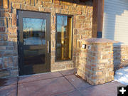 Side door entry. Photo by Dawn Ballou, Pinedale Online.