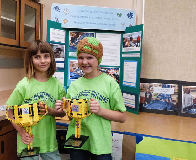 Winning project. Photo by Dawn Ballou, Pinedale Online.