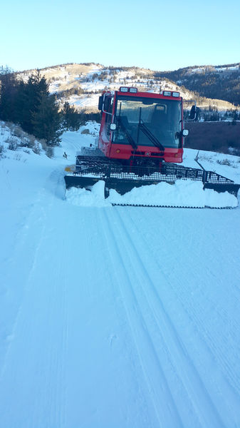 Piston Bully Groomer. Photo by Mike Looney, Sublette County Recreation Board.