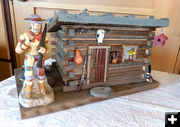 Don Strube bird house. Photo by Dawn Ballou, Pinedale Online.