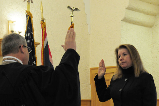 County Clerk Mary Lankford. Photo by Deanne Swain.