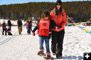 Snowshoe Competition. Photo by Terry Allen.