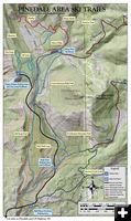X-C Ski Trail Map. Photo by http://www.pinedaleonline.com/x-cskitrailmap.pdf.