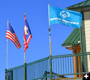 Flags. Photo by Terry Allen.