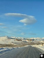 Clouds over Barger. Photo by Renee Smythe.