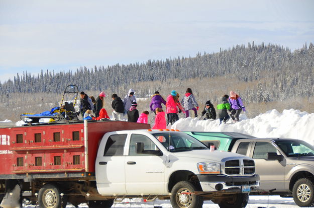 Rock Springs Elementary kids. Photo by Terry Allen.