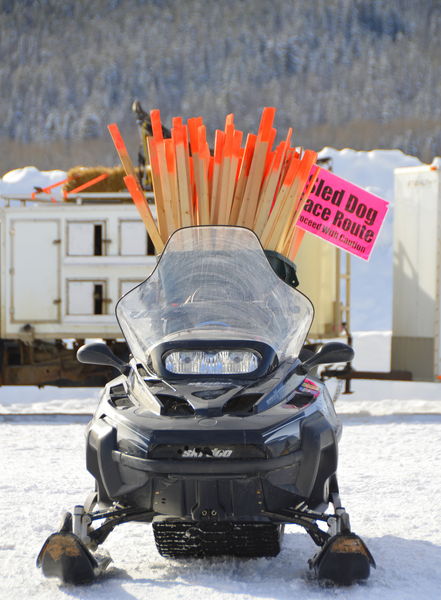 Stake Sled. Photo by Terry Allen.