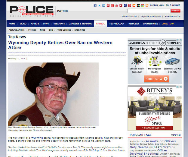 PoliceMag.com. Photo by Pinedale Online.