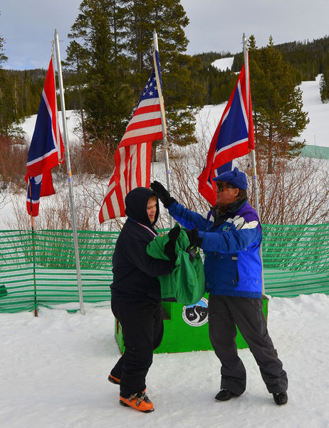 Sportsmanship. Photo by Terry Allen.