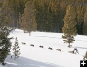 On the trail below. Photo by Chris Havener.