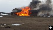 Fire. Photo by Sublette County Fire.