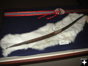 Sheephorn Bow. Photo by Museum of the Mountain Man.