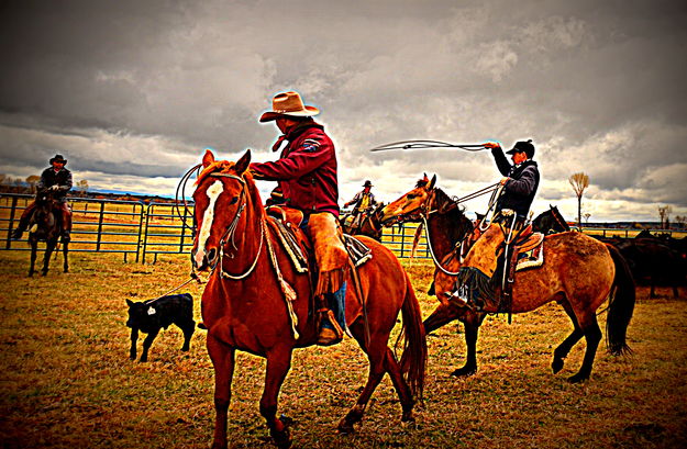 Jack and Blaine. Photo by Terry Allen, Pinedale Online.