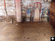 Water in Ice House. Photo by Pinedale Online.