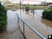 ADA Ramp. Photo by Dawn Ballou, Pinedale Online.