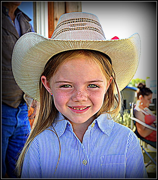 Little Cowgirl. Photo by Terry Allen.