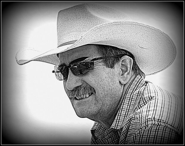 Cowboy Portrait. Photo by Terry Allen.