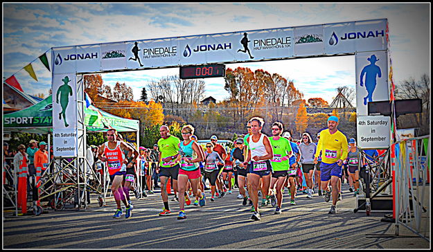 The Start. Photo by Terry Allen.