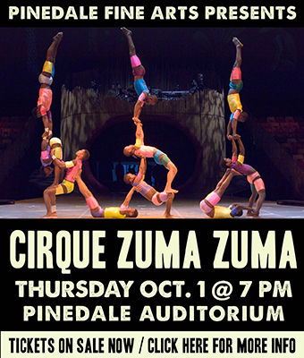 Cirque Zuma Zuma. Photo by Pinedale Fine Arts Council.