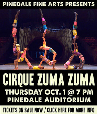 Cirque Zuma Zuma. Photo by Pinedale Fine Arts Council.