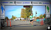 Men's Half Winner. Photo by Terry Allen.