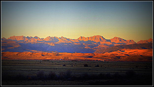 Fremont Peak sunset. Photo by Terry Allen.