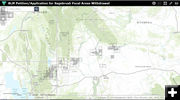 Wyoming withdrawal areas. Photo by Bureau of Land Management.