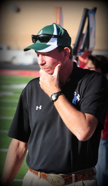 Coach Winer. Photo by Terry Allen.