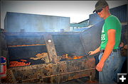 FFA-BBQ. Photo by Terry Allen.