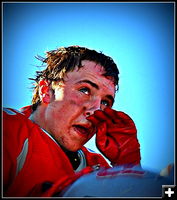 Tears of a Champion. Photo by Terry Allen.