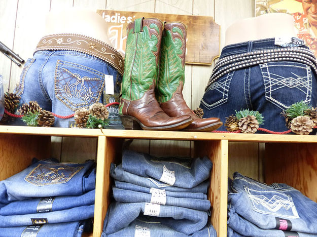 Ladies jeans. Photo by Dawn Ballou, Pinedale Online.