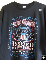 2nd Amendment. Photo by Dawn Ballou, Pinedale Online.