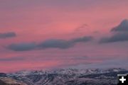 Morning Alpenglow. Photo by Dave Bell.