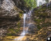 Lime Creek Falls. Photo by Arnie Brokling.