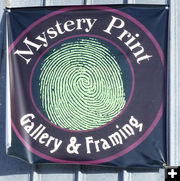 Mystery Print. Photo by Dawn Ballou, Pinedale Online.