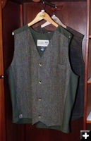 Stormy Kromer vests. Photo by Dawn Ballou, Pinedale Online.