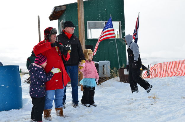 The Johnston Family. Photo by Terry Allen.