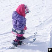 Ski tyke. Photo by White Pine Resort.