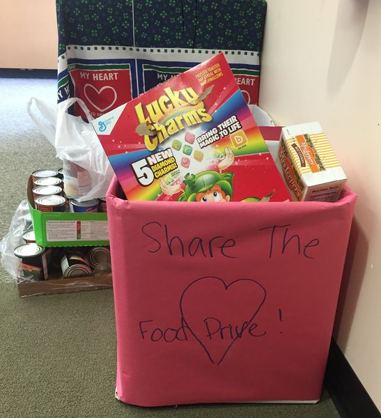 Share the Love Food Drive. Photo by Sublette 4H.