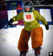 Cinnamon Bear Girl. Photo by Terry Allen, Pinedale Online.