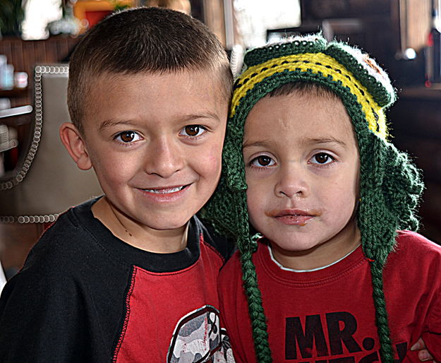 Cruz and Ramon. Photo by Terry Allen.