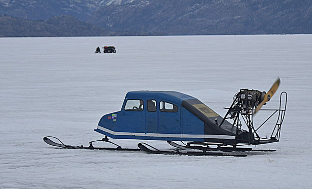 Snow Plane. Photo by Terry Allen.