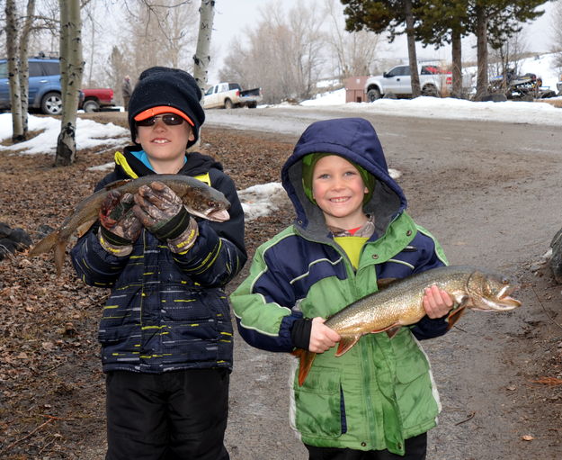 Dalton and Aiden. Photo by Terry Allen.