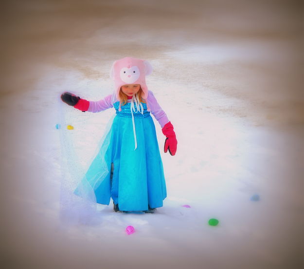 Frozen Princess Addison Coble. Photo by Terry Allen.