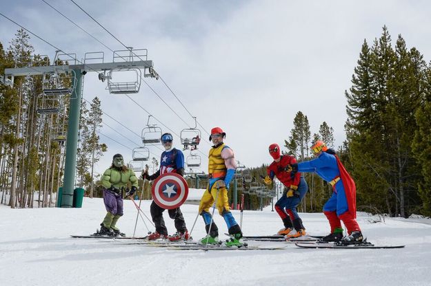 March Madness. Photo by White Pine Resort.